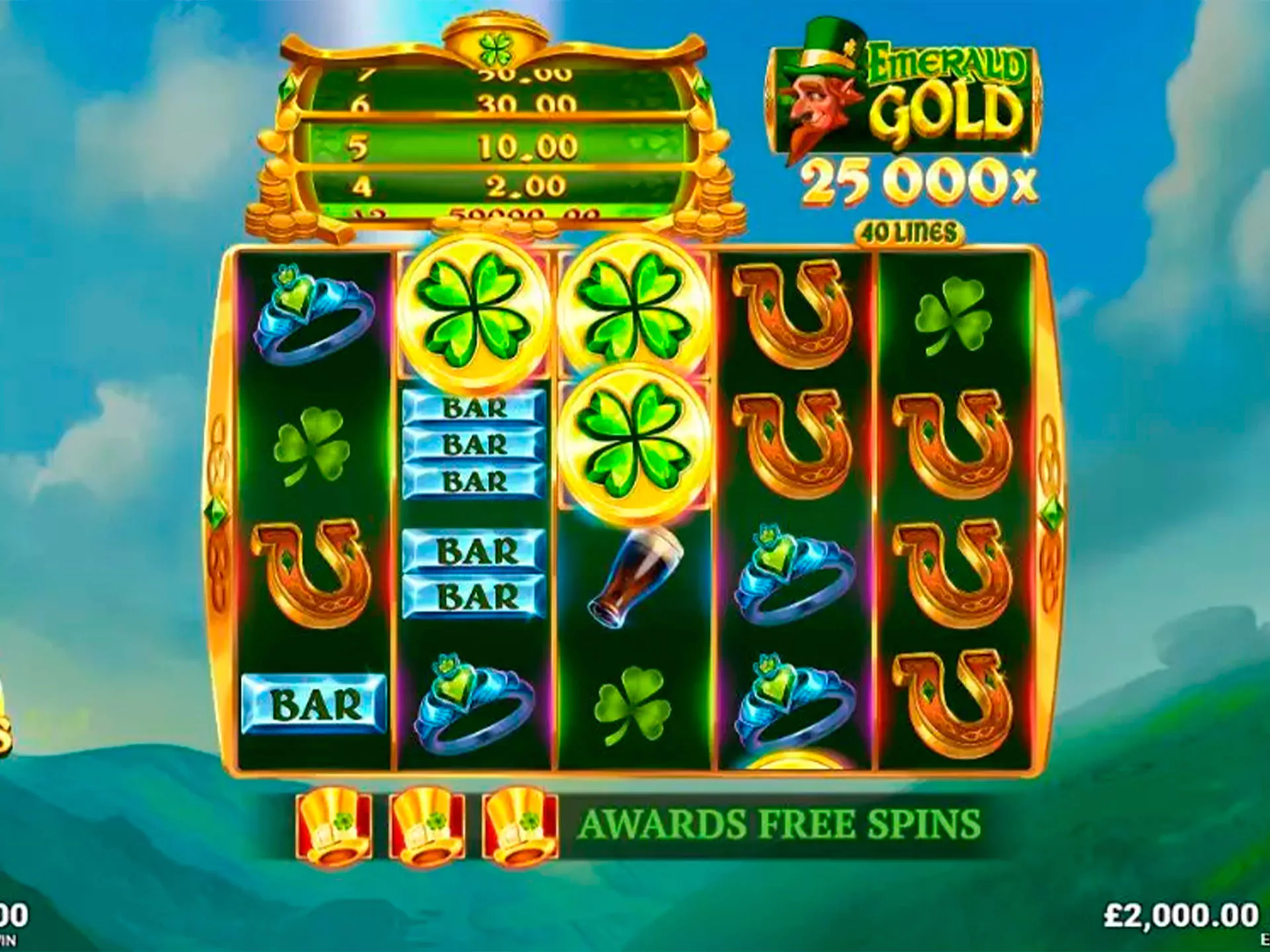 Emerald Gold slot.